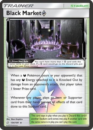 Black Market Prism Star - 134/181 [SM - Team Up] Holofoil
