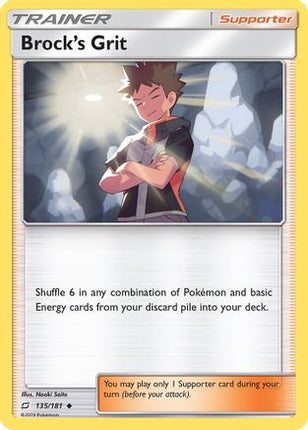 Brock's Grit - 135/181 [SM - Team Up]