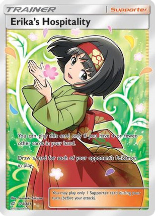 Erika's Hospitality (Full Art) - 174/null [SM - Team Up] Holofoil
