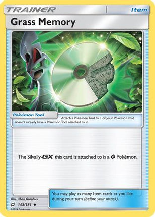 Grass Memory - 143/null [SM - Team Up] Reverse Holofoil