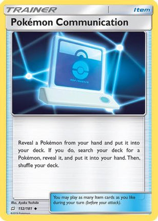 Pokemon Communication - 152/181 [SM - Team Up] Reverse Holofoil