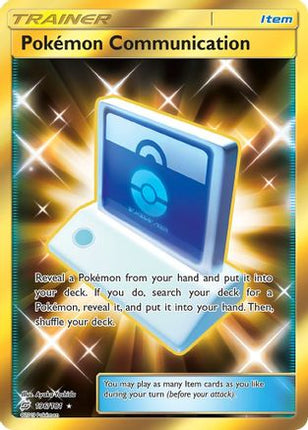 Pokemon Communication (Secret) - 196/181 [SM - Team Up] Holofoil
