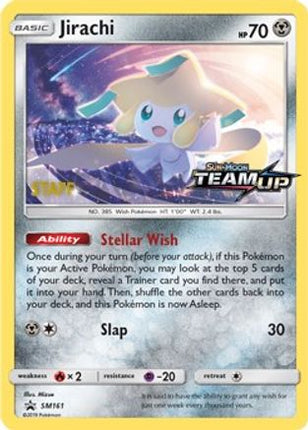 Jirachi - SM161 [Staff] - null/null [SM Promos] Holofoil