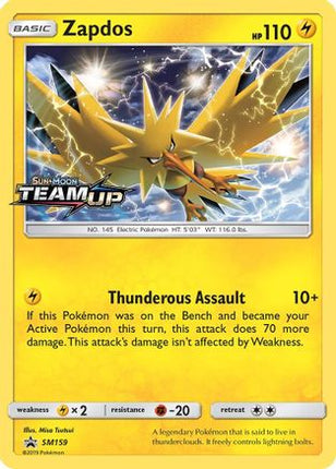 Zapdos - SM159 (Prerelease) - SM159/null [SM Promos] Holofoil