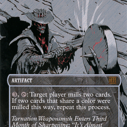 Grindstone (Borderless) [Breaking News] Textured Foil
