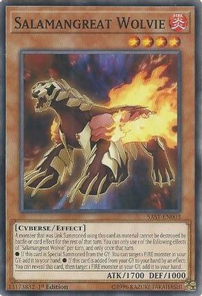 Salamangreat Wolvie (Common / Short Print) [SAST-EN003] 1st Edition