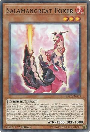 Salamangreat Foxer (Common / Short Print) [SAST-EN005] 1st Edition