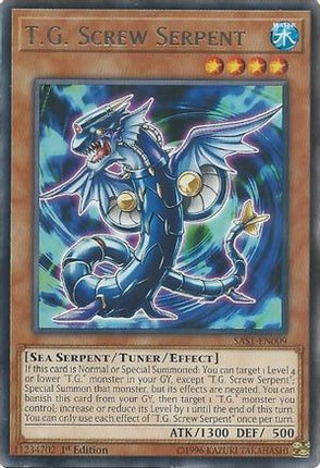 T.G. Screw Serpent (Rare) [SAST-EN009] 1st Edition