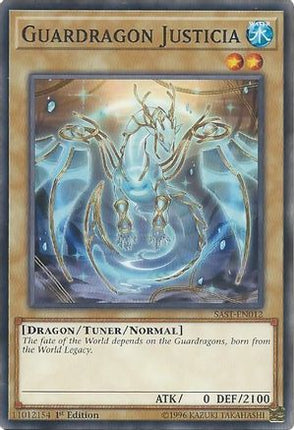 Guardragon Justicia (Common / Short Print) [SAST-EN012] 1st Edition