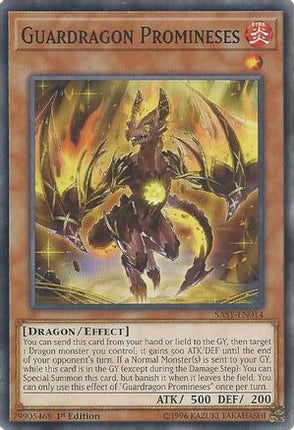 Guardragon Promineses (Common / Short Print) [SAST-EN014] 1st Edition