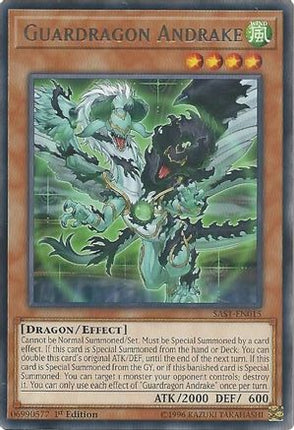 Guardragon Andrake (Rare) [SAST-EN015] 1st Edition