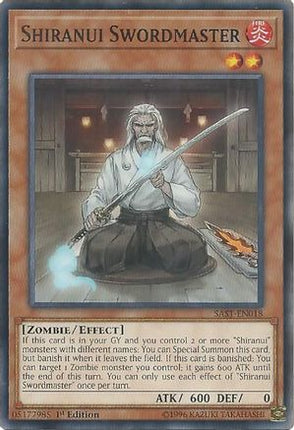 Shiranui Swordmaster (Common / Short Print) [SAST-EN018] Unlimited