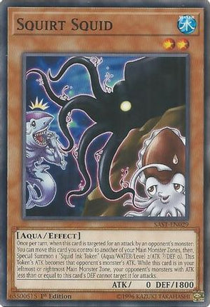 Squirt Squid (Common / Short Print) [SAST-EN029] 1st Edition