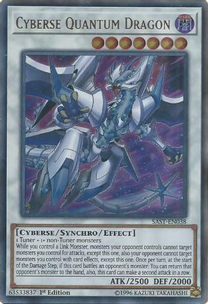 Cyberse Quantum Dragon (Ultra Rare) [SAST-EN038] Unlimited
