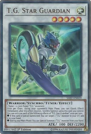 T.G. Star Guardian (Ultra Rare) [SAST-EN039] 1st Edition