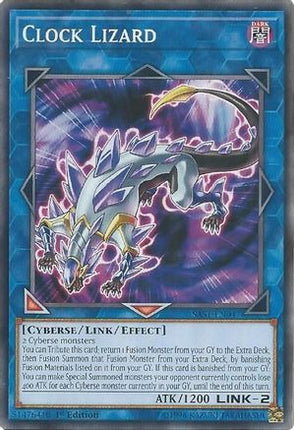 Clock Lizard (Common / Short Print) [SAST-EN047] 1st Edition