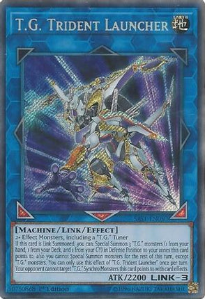 T.G. Trident Launcher (Secret Rare) [SAST-EN050] Unlimited