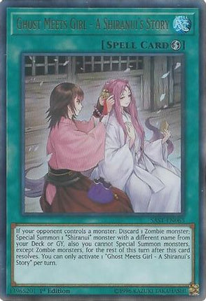 Ghost Meets Girl - A Shiranui's Story (Ultra Rare) [SAST-EN063] 1st Edition