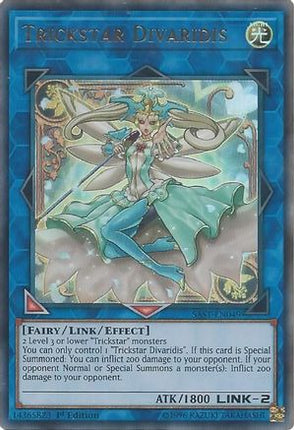 Trickstar Divaridis (Ultra Rare) [SAST-EN049] 1st Edition