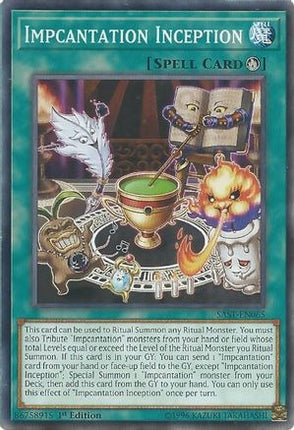 Impcantation Inception (Common / Short Print) [SAST-EN065] 1st Edition