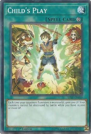 Child's Play (Common / Short Print) [SAST-EN069] 1st Edition