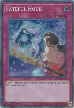 Fateful Hour (Super Rare) [SAST-EN075] 1st Edition