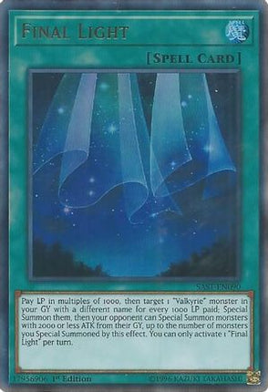 Final Light (Ultra Rare) [SAST-EN090] 1st Edition