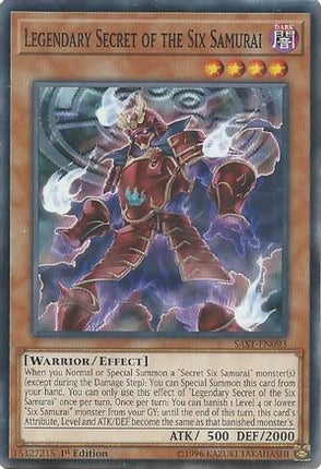 Legendary Secret of the Six Samurai (Common / Short Print) [SAST-EN093] Unlimited