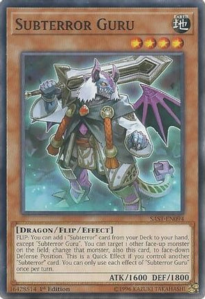 Subterror Guru (Common / Short Print) [SAST-EN094] 1st Edition