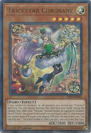 Trickstar Corobane (Ultra Rare) [SAST-EN095] 1st Edition