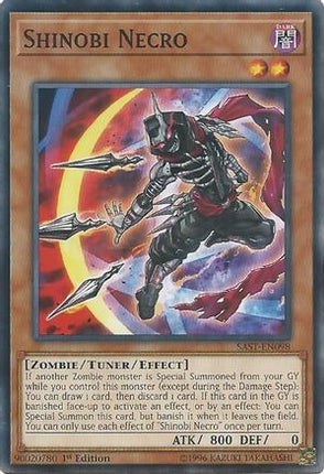 Shinobi Necro (Common / Short Print) [SAST-EN098] Unlimited