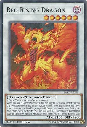 Red Rising Dragon (Common / Short Print) [SAST-EN099] Unlimited