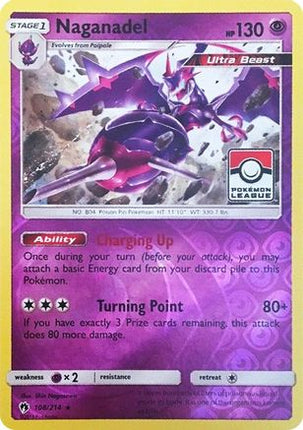 Naganadel - 108/214 (Pokemon League) [League & Championship Cards] Reverse Holofoil