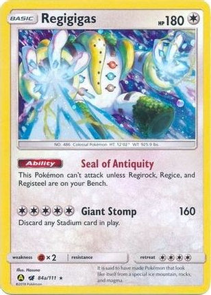 Regigigas - 84a/111 [Alternate Art Promos] Holofoil