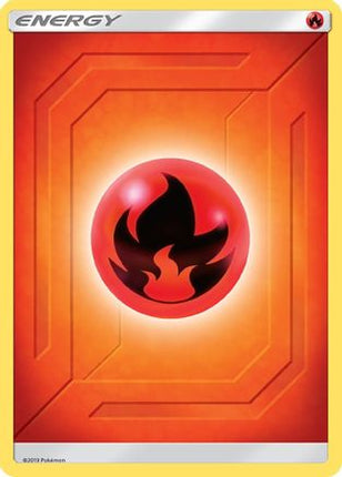 Fire Energy (2019 Unnumbered) - /null [SM - Team Up] Reverse Holofoil
