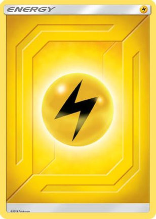 Lightning Energy (2019 Unnumbered) - /null [SM - Team Up] Reverse Holofoil