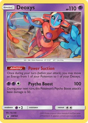Deoxys - SM164 - SM164/null [SM Promos] Holofoil