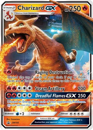 Charizard GX - SM195 - SM195/null [SM Promos] Holofoil
