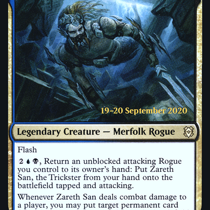 Zareth San, the Trickster [Zendikar Rising Promos] Prerelease Foil