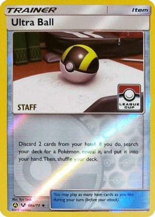 Ultra Ball - 68a/73 (League Cup) [Staff] [League & Championship Cards] Reverse Holofoil