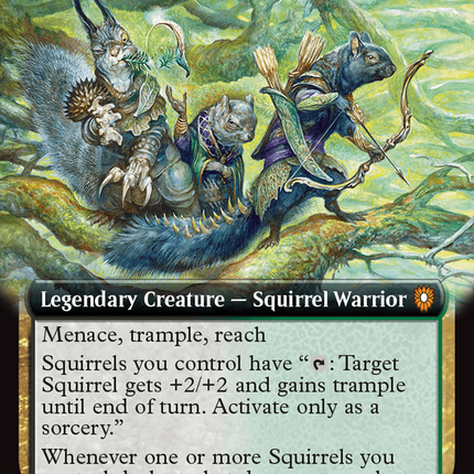 The Odd Acorn Gang [Bloomburrow Commander] Foil