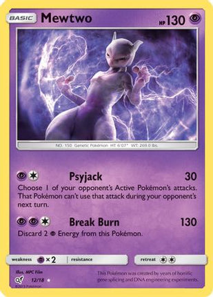 Mewtwo - 12/18 [Detective Pikachu] Holofoil