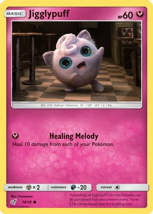 Jigglypuff (Holo Common) - 14/18 [Detective Pikachu] Holofoil
