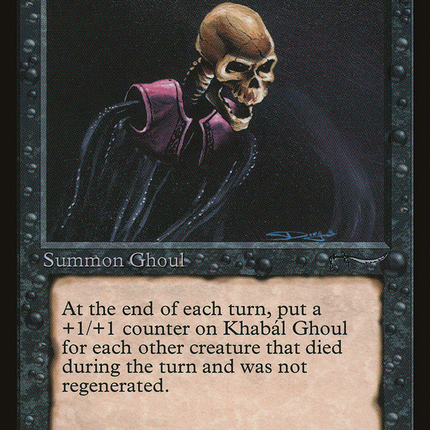 Khabál Ghoul [Arabian Nights]