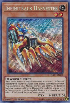 Infinitrack Harvester (Secret Rare) [INCH-EN001] 1st Edition