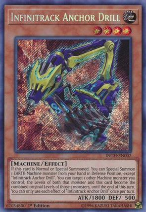 Infinitrack Anchor Drill (Secret Rare) [INCH-EN002] 1st Edition
