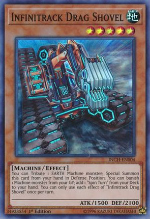 Infinitrack Drag Shovel (Super Rare) [INCH-EN004] 1st Edition