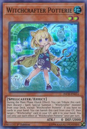 Witchcrafter Potterie (Super Rare) [INCH-EN014] 1st Edition