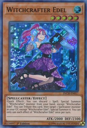 Witchcrafter Edel (Super Rare) [INCH-EN017] 1st Edition