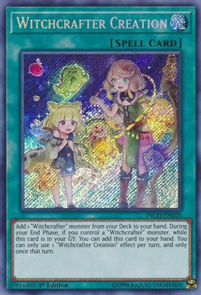 Witchcrafter Creation (Secret Rare) [INCH-EN020] 1st Edition